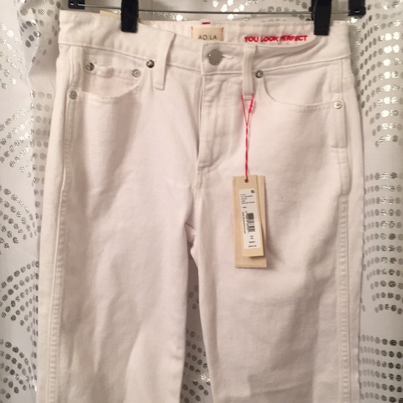 ALICE + OLIVIA JEANS Perfect Cropped Kick Jeans - Picture 4 of 8